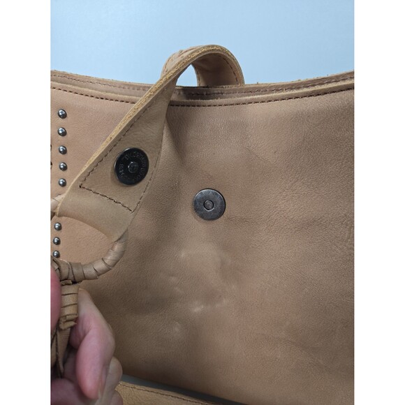 NEW-MWL-G001 Montana West Leather Concealed Carry Hobo/Crossbody Tan 2 Straps - Picture 5 of 12